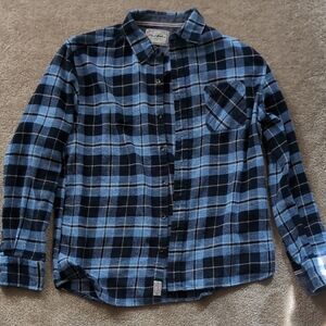 Flag & Anthem Blue Plaid Shirt